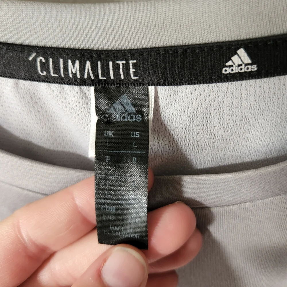 Adidas Climalite Mens Shirt Size L